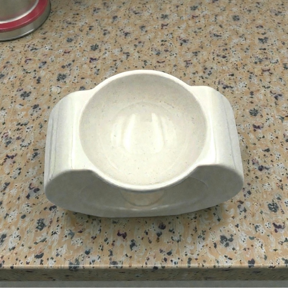 PartyLite Modern White Ceramic Wax Warmer Tealight Holder Simplistic - Picture 8 of 13